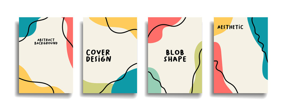 modern background design with trendy and vivid vibrant color. blue violet red orange green placard poster vector cover template