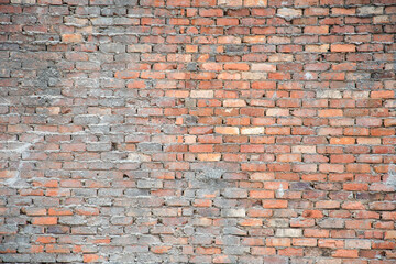 Grunge construction brick wall