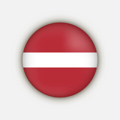 Country Latvia. Latvia flag. Vector illustration.
