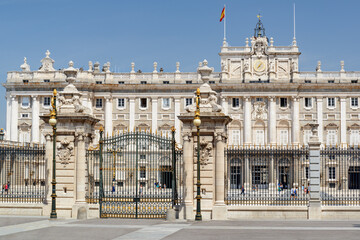 Obraz premium The Royal Palace of Madrid, Spain