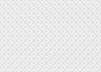 Fototapeta premium Seamless Pattern with Diamond Grid Created from Rounded Rhombuses