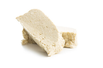 Sweet tahini halva. Turkish dessert.