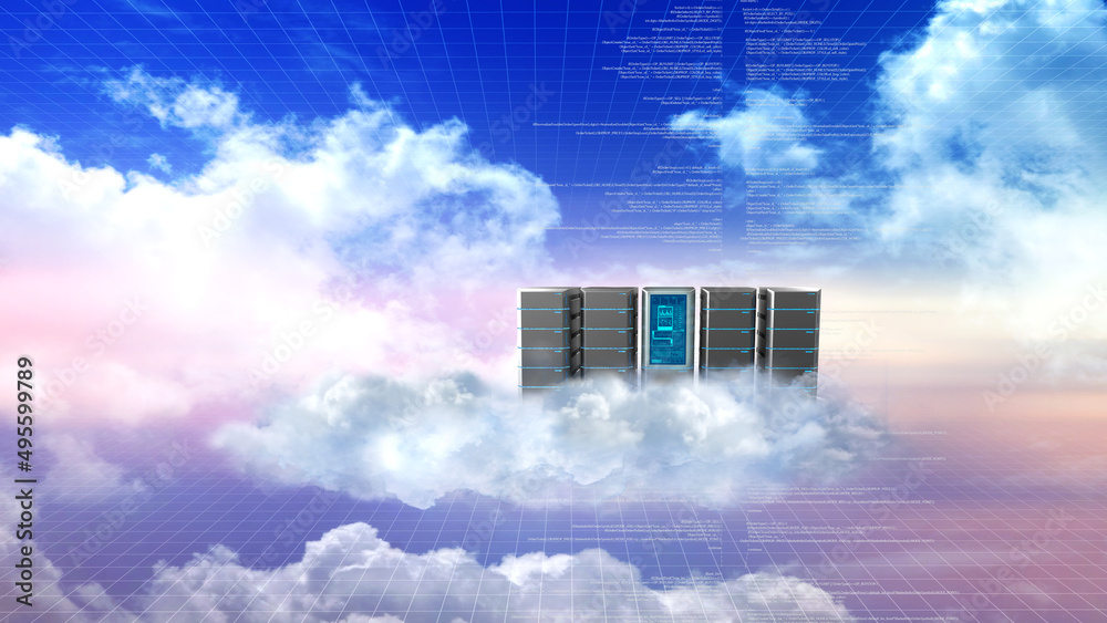 Canvas Prints internet cloud server