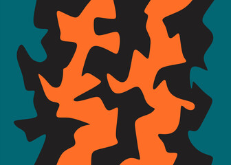 Abstract background with gradient oil painting texture pattern