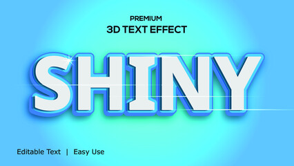 Shiny editable 3d text style effect 
