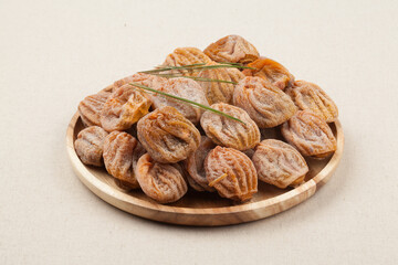 Dried persimmons, persimmons, half dried persimmons, dried persimmons, seedless, fruit, desserts, dried, dried, sweet, food, snacks, fruits, ingredients, desserts.