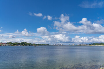 On the German Baltic Sea near Heiligenhafen