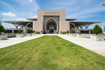 The Tuanku Mizan Zainal Abidin Mosque or the Iron Mosque in Putrajaya