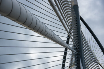 Naklejka premium The Seri Wawasan Bridge in Putrajaya