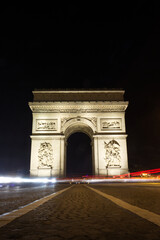 Long Exposure of The Arc de Triomphe