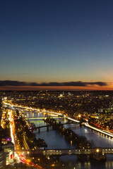 Long Exposure From The Eiffel Tower