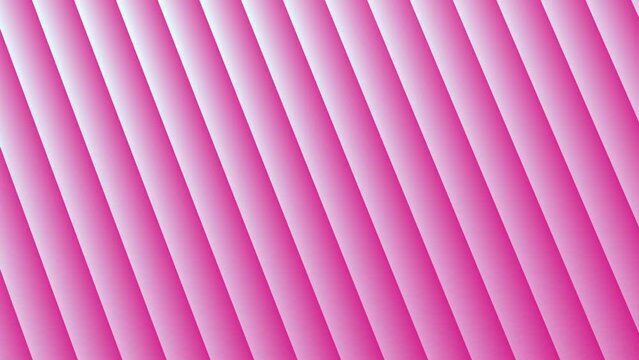 Striped background in motion. Neutral backdrop with stripes and bands. Neutral minimal geometric backdrop. Loopable Flat design