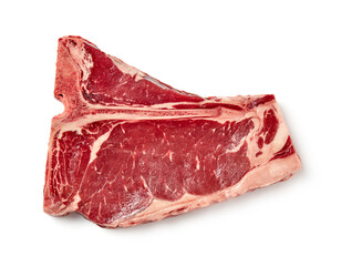 Raw T-Bone Steak