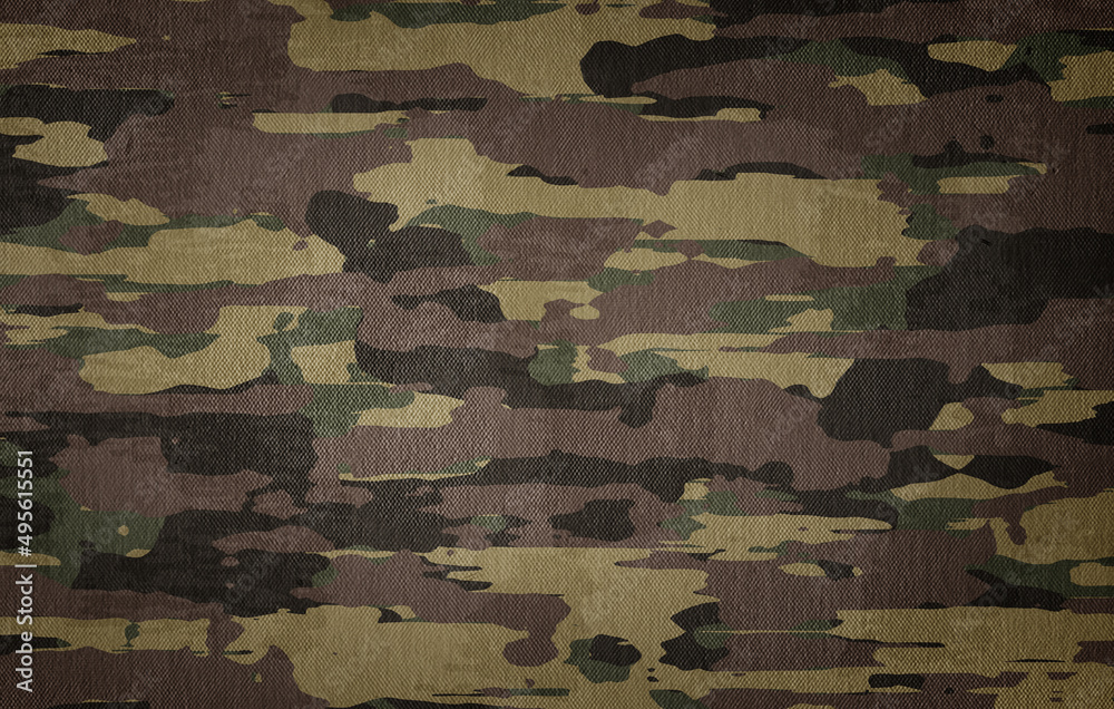 Wall mural camouflage cloth texture. abstract background and texture for design.