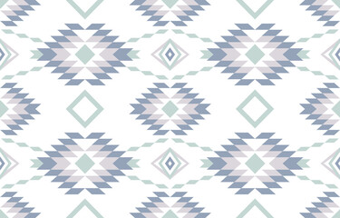 gray geometric Aztec style. Pillow case textile. Mosaic on the tile.  Ethnic carpet. Majolica. Tribal vector ornament. Ethnic pattern. Native traditional.