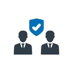 Employee protection icon