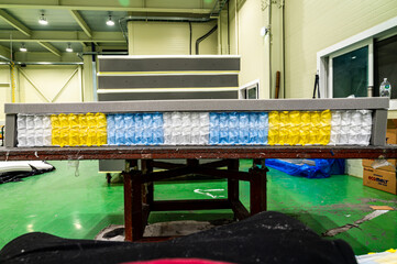 Production Block springs for mattresses. Pocket independent   9 different zones,  
quality and...