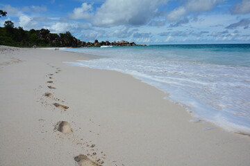 Famous rocks of Seychelles. No filters.