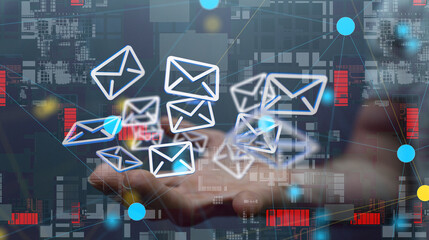 mail communication support contact concept service