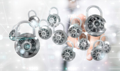 Cybersecurity of digital network systems with computer security enginee