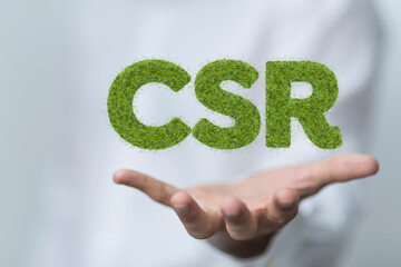 CSR Social Responsibility, template web page