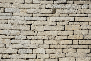 Helle Steinmauer - Mauer / Textur