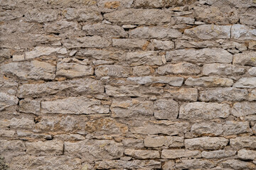 Mauer / Textur: Rustikale alte historische Steinwand