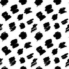 A set of seamless patterns with brushstrokes, pixels 1000x1000, vector grafic.
