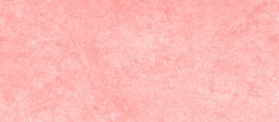 Fototapeta premium Abstract watercolor background Pink color light ink effect shades gradient on textured paper. Pink water color paint wall Background with dust oil stain texture 