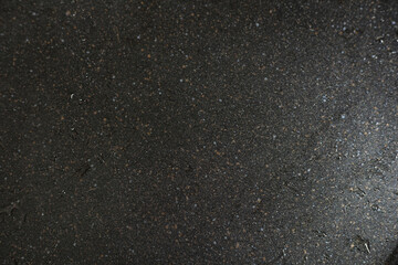 Wet gray asphalt, abstraction, background