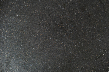 Wet gray asphalt, abstraction, background