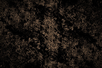 Dark grunge texture on a brown color concrete wall for background