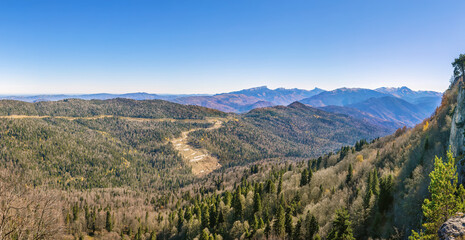 Mountain landscape, Adygea, Russia