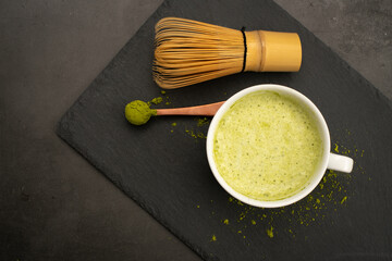 Healthy matcha tea