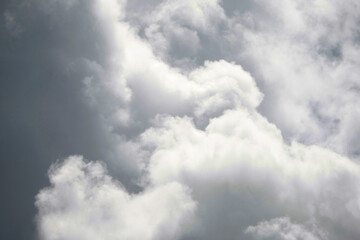 Fototapeta premium Clouds on the blue sky nature with space background wallpaper