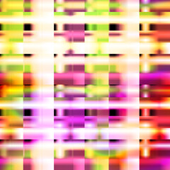 Ombre Style Stripes Plaid Pattern Hologram Color Gradients Blurry Look Irregular Bleeding Dye Look Distorted Seamless Design