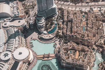 Dubai, Aussicht von Burj Khalifa