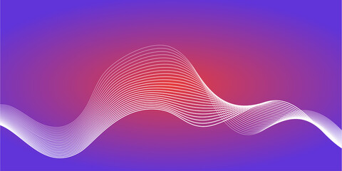 Abstract fond with lines and vector illustration