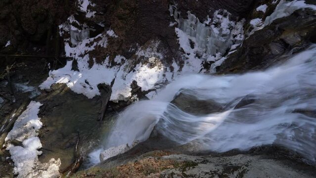 Waterfalls Kozica, Vranica mountain, Bosnia and Herzegovina - (4K)