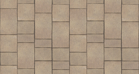 Perfect new concrete and stone pavement seamless pattern - high resolution texture useful for...