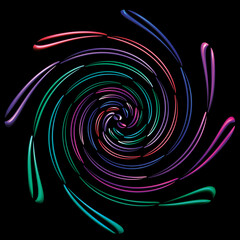 Abstract background color gradient	