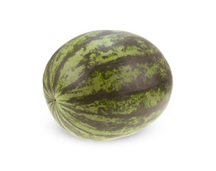 Fresh watermelon isolated on white background.