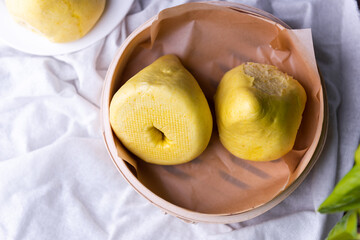 Chinese traditional food, handmade wowotou, cornmeal wowotou, delicious and healthy coarse grain food