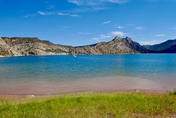 Hideout Canyon in Flaming Gorge Recreation Area, Utah. USA.