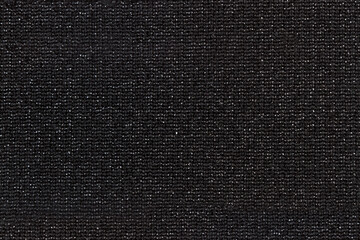 Textura fondo negro con manchas pequeñas blancas. Vista de cerca. Macro