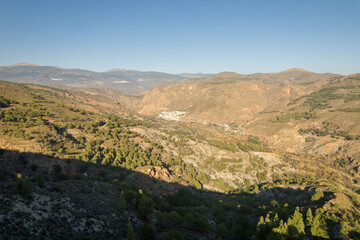Obraz premium mountainous landscape in the south of Spain