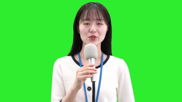 アナウンサー　レポーター
