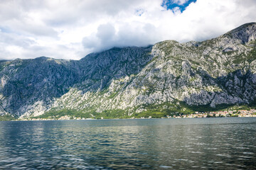 Kotor bay Adriatic sea Montenegro boat trip