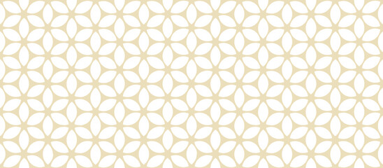 Abstract seamless pattern. Artistic floral geometric ornamental backdrop. Good for fabric, textile, wallpaper or package background design