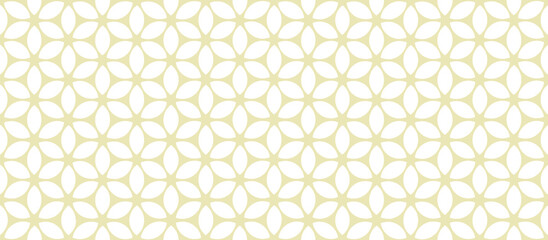 Abstract seamless pattern. Artistic floral geometric ornamental backdrop. Good for fabric, textile, wallpaper or package background design